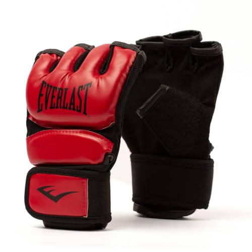 Everlast Core EverStrike MMA Training Gloves | Red | M