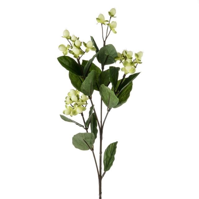 Direct Florist Supplies - 72cm Cream Hypericum Berry Spray - Artificial Flower Floral Decorative