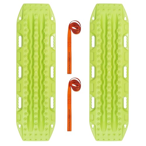 MAXTRAX MKII Lime Green Recovery Boards Pair