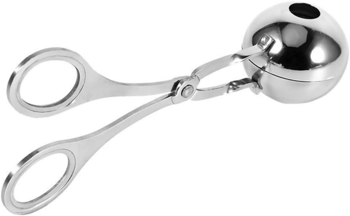 3pcs Stainless Steel Meatball Maker Tool Meat Baller Scoop for Effortless Cooking Evenly Sized Meatballs and Kitchen Gadget