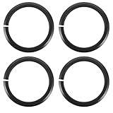 Kichvoe 4 entretoises de Direction pour Fourche de vélo - Adaptateur de Base Conique en A...