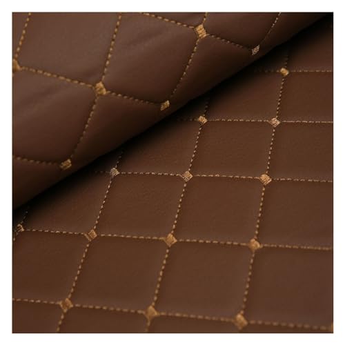 Tissu en similicuir matelassé contre l'usure des sièges et coussins de voiture