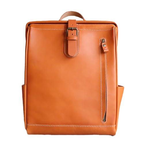 [ジャプリッシュ] 本革がまぐちリュック|Mサイズ [キャメル] 博多革工房