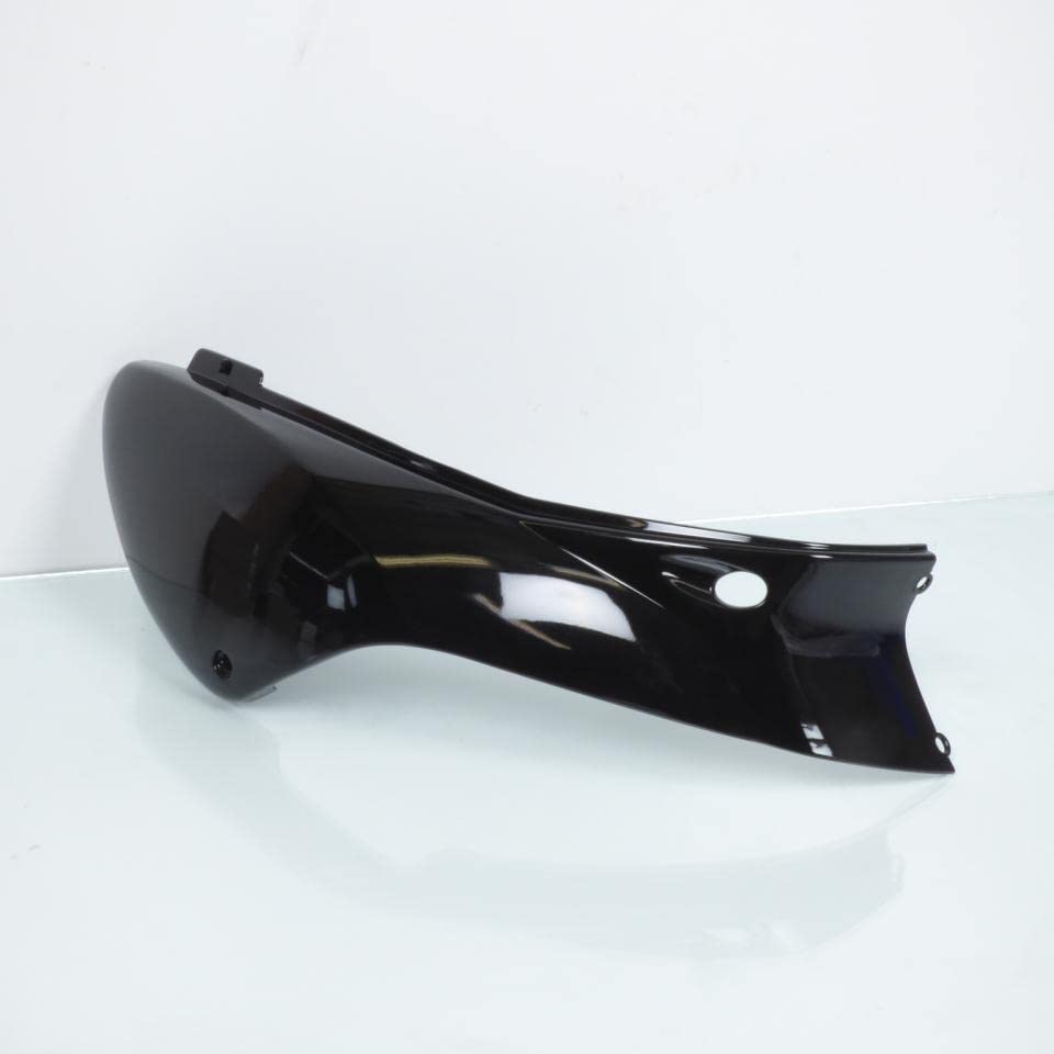 Coque arrière droite P2R Peugeot Trekker solution carénage rayé plastique noir brillant 50cc