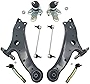 Frenzybro 8 PCs Steering & Suspension Kit Control Arms Ball Joints Tie Rods End Links Replacement For Lexus RX350 RX450h Toyota Highlander