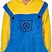 Minions Union Suit Bob Design Adult Kigurumi Costume Pajamas Loungewear (Bob, Small/Medium)