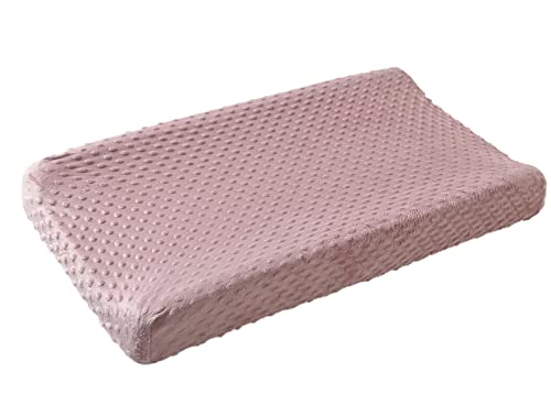 Changing Pad Cover, Soft Minky Dots Changing Table Sheets For Baby Boy And Girl, Diaper Changing Table Cover Fit 32"/34'' X 16" Pad (Sepia Rose) #TOP6