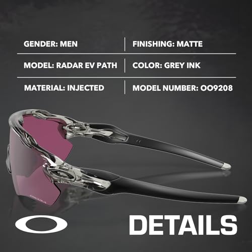 Image of Oakley RADAR EV PATH OO9208 Shield Shape Sunglasses With Official Eyewear Kit
