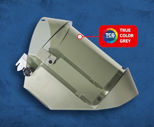 TCG12 Series 12 Cal Arc Flash Shield Oberon avec adaptateur A1 pour casque de chantier - 3