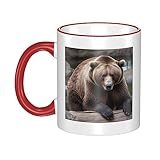 Tazza da caffè: il classico manico curvo della tazza è finemente saldato senza graffiare le mani. La curva del corpo della tazza è liscia, il rivestimento è solido e non sbiadisce, ed è trasparente e luminoso dopo la stampa.