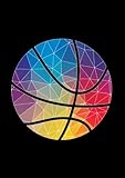  Arte vintage de baloncesto: Notebook forrado 120 páginas Din A4