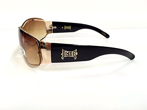 Authentic Shades Gold Brown Deluxe Sunglasses California Lowrider Style2