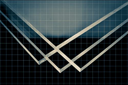 Cuadros Lifestyle | 4mm Acrylglas 60 x 40 cm | PMMA XT | transparent | glasklar | UV beständig | beidseitig foliert | im Zuschnitt 600 x 400 mm