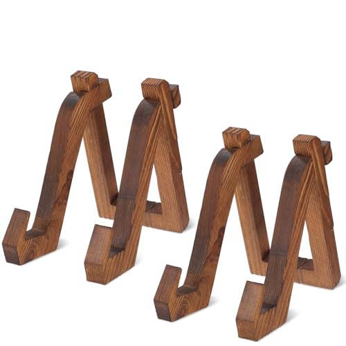 Stands bois multifonctionnels et support pour assiettes