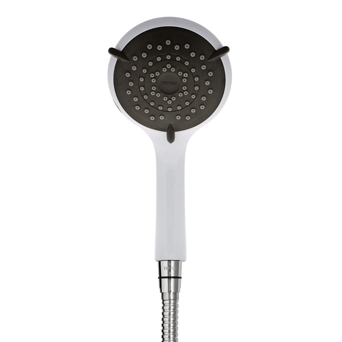 Triton Showers White,Grey 8000 | Care Five Spray Shower Head - White