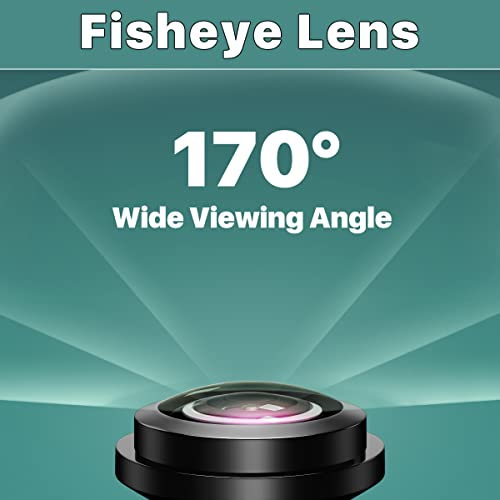 HD Backup/Front/Side View Camera, GreenYi AHD 720P Reverse Rear Cam for Car, SUV, RV, Trailer, Camper, Van, Pickup, Metal Shell, Adjustable Fisheye Lens, 170 Degrees Viewing Angle(Black) - Thumbnail 2