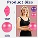 Guirnd Pilates Ball 2P, 9 Inch Workout Ball for Women Men Kid Toddler, Small Exercise Ball with Pump for Physical Therapy, Stability, Stretching, Barre, Yoga, Core(Pink & Purple)