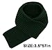 RARITYUS Kids Knitted Scarf Fashion Solid Color Toddler Soft Warm Scarves Neck Warmer Winter for Girls Womens