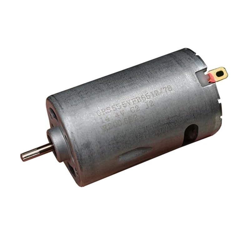 MQXFCZUX Arrancador RS-555 de 36 mm, CC 12 V, 14,4 V, 18 V, 35000 RPM, Alta Velocidad, con rodamiento de Bolas y Ventilador de refrigeración, for Bricolaje, Herramienta de jardín, Taladro