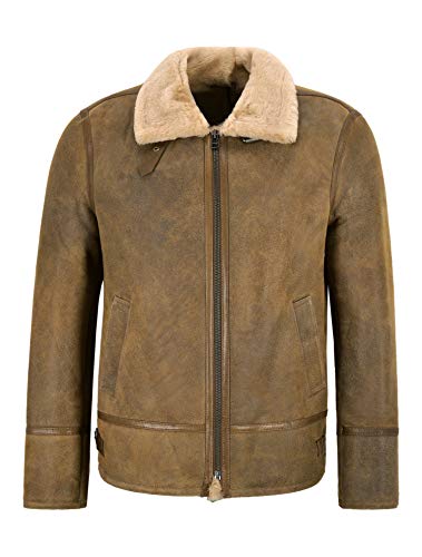 Smart Range Leather Chaqueta de Cuero B3 de Piel de Oveja B3 Cover