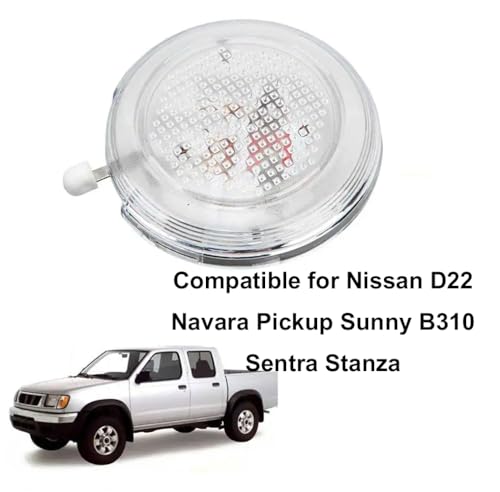 Wokyo Interior Roof Dome Light Lamp Assembly, 26410-H8500 Car Roof LED Reading Lights, Interior Automotive Motor Vehicle Accessories for Nissan Frontier Navara D22 Sentra Pickup Sunny B310 - Thumbnail 6