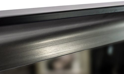 Raphael Rozen Hanging Wooden Framed Wall-Mounted Mirror, Silver, (40X30) #TOP1