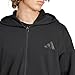 adidas Men's All SZN Fleece Full Zip Hoodie, Black, XX-Large