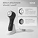Spa Sciences - NOVA - Sonic Cleansing Brush with Bristles & Infusion System – Anti-Aging Facial Exfoliating, Waterproof, and USB Rechargeable