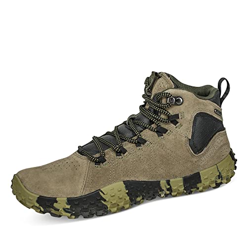 Merrell Herren Wrapt Mid Wp Sneaker, Olivgrün, 43 EU