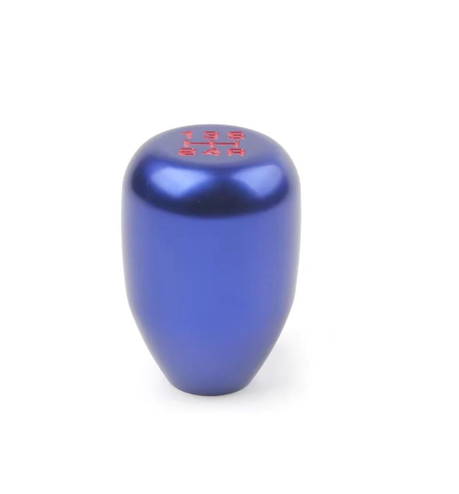 Hivzivccik One Color 1Pcs For Manual Transmission Automatic Gear Level Aluminum Alloy Universal 5 Speed Car Auto Gear Shift Knob Gear Lever Head(Blue)