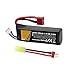 Produktbild 1400 mAh 30 C Airsoft Battery 11,1 V Wiederaufladbarer Lipo Hobby Akku mit Mini-Stecker Tamiya & JST XH für Airsoft Model Guns Rifle RC Car Drohne Batterien mit T Filk to Mini Tamiya Kabel