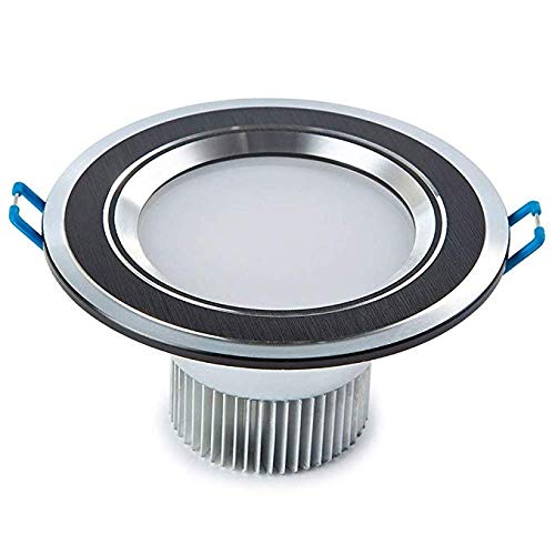 Éclairage projecteur led encastré intérieur et spot plafond noir