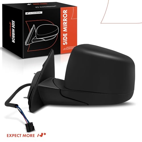 A-Premium Driver Side Power Door Mirror - Compatible with Jeep WK2 Series Grand Cherokee 2011-2018 - Heated Manual Folding Black Outside Rear View Mirror - Replace# 5SG19TZZAF by A-Premium - Used condition - Image 9