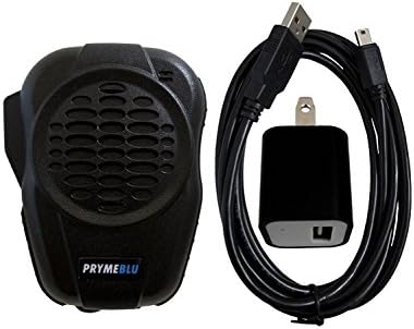 Pryme BTH-600 Bluetooth PTT Remote Speaker Mic Icom Vertex Motorola Hytera
