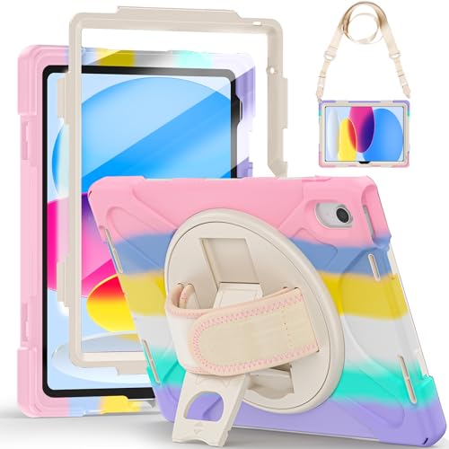 Coque iPad 11ème 2025 Antichoc Rose pour Éviter les Écrans Brisés