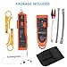 Goeco Ethernet Network Toner RJ11 RJ45 Network Cable Tester LAN Wire Tracker Finder Cat5 Cat6 with 2 Network Wire Stripper Toolkit Orange