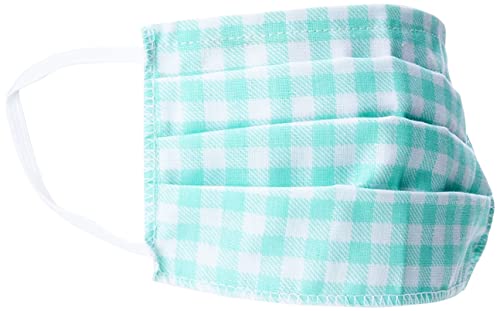 Sulamericana Fantasias Máscara Xadrez, Único, Verde e Branco