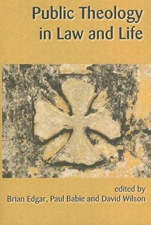 Public Theology in Law and Life book cover