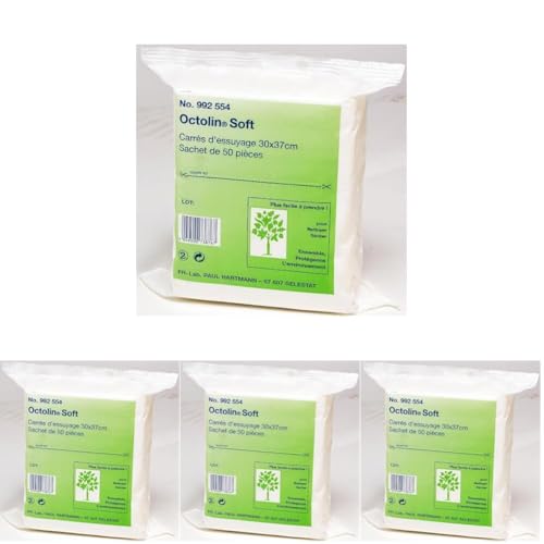 HARTMANN Octolin Soft 30 X 37 Cm Pack 50 (Lot de 4)