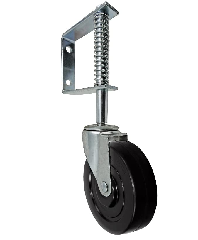 Caster HQ | 4" Light Duty Gate Caster (Hard Rubber)