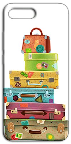 Mixroom – Carcasa de TPU Silicona Blanda para Huawei Honor Y5 2018 M623 Maletas Coloridas Viajes