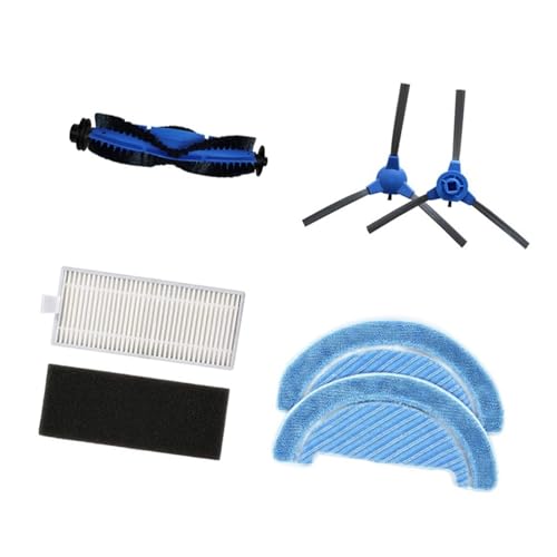 Compatible for Conga 1090 1790 Titanium Ultra ,  Robot Main Side Brush Hepa Filter Mop Accessories Vacuum Cleaner Parts Replacement(Color:Mop Rag)