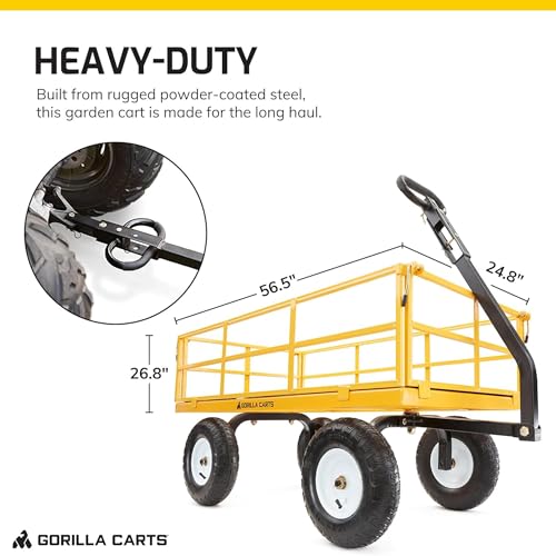 Heavy Duty Electric Wheelbarrow Cart