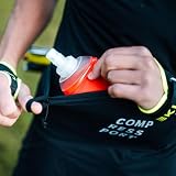 COMPRESSPORT Pasek do biegania w terenie dla dorosłych (unisex), czarny, XS - S EU