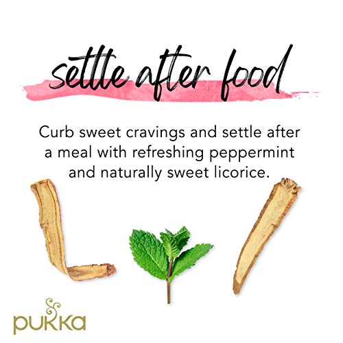 Pukka Organic Herbal Tea Peppermint & Licorice 20 Tea Bags #TOP5