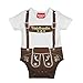 Produktbild BONDI Body ´Hosenträger´, braun 92 Tracht Baby Jungs Artikel-Nr.90509
