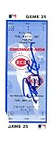 Deion Sanders Signed Cincinnati Reds 5/27/1997 vs Phillies Ticket BAS