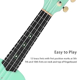 EastRock Ukulélé Soprano Débutants, Hawaïen Ukulele 21 pouces pour Enfant, Yukulele de Kit avec sac Sangle Médiators… - Les Beatles, Paul McCartney, John Lennon, RIngo Starr, George Harrison EastRock Ukulélé Soprano Débutants, Hawaïen Ukulele 21 pouces pour Enfant, Yukulele de Kit avec sac Sangle Médiators… – Image 6