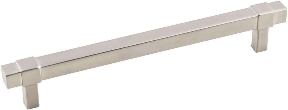 Jeffrey Alexander Zane 160 mm Center-to-Center Bar Pull, Satin Nickel