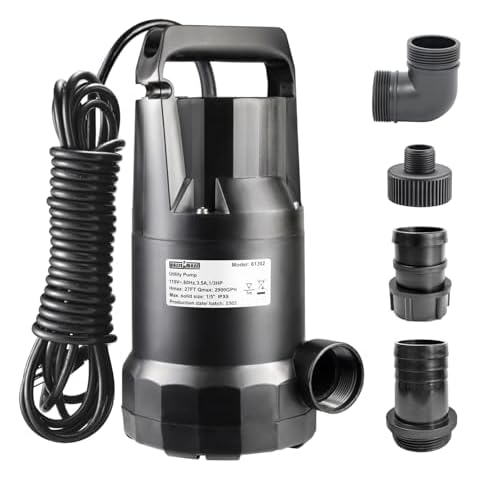 WASSERMANN 1/3HP Submersible Pump Cover